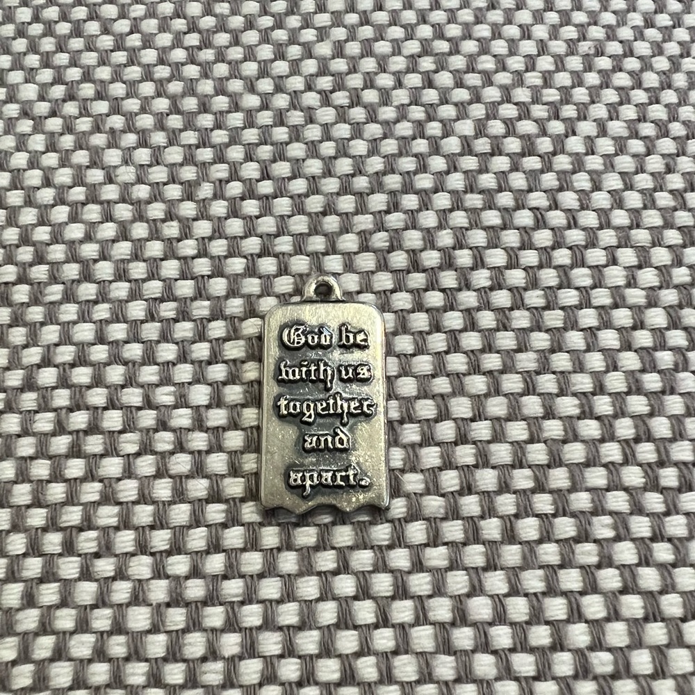 Mizpah charm